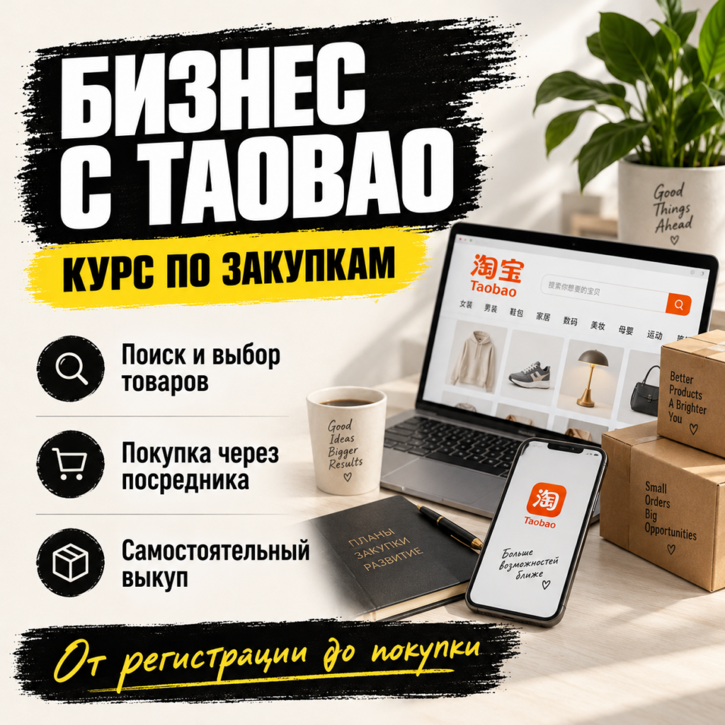 Taobao с нуля: от поиска товара до покупки