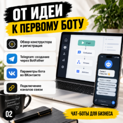 Курс по созданию чат-ботов для Telegram и ВКонтакте для начинающих - изображение 2