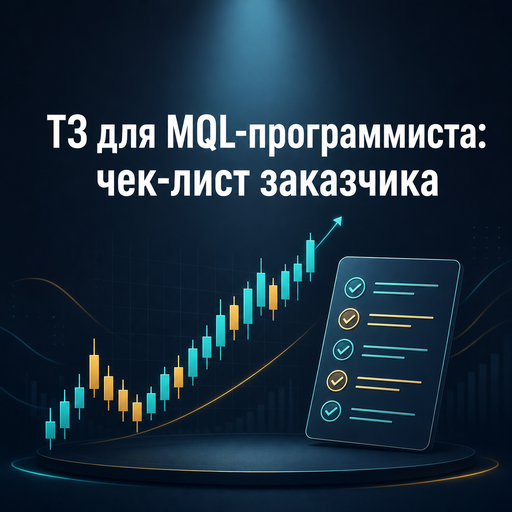 Обложка статьи: ТЗ для MQL-программиста: чек-лист заказчика