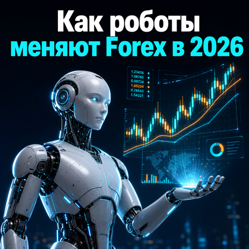 Обложка статьи: Как роботы меняют Forex в 2026