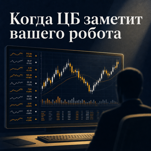 Обложка статьи: Когда ЦБ заметит вашего робота