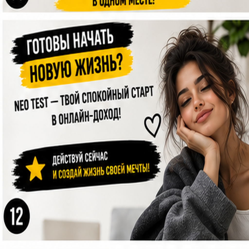 Блог без лица, тестовый тариф.