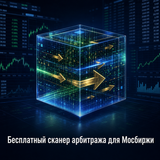 Обложка статьи: Бесплатный сканер арбитража для Мосбиржи