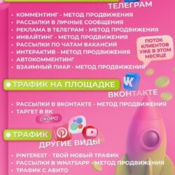 Курс "ТРАФИК": Все инструменты привлечения клиентов в одном месте! - изображение 2