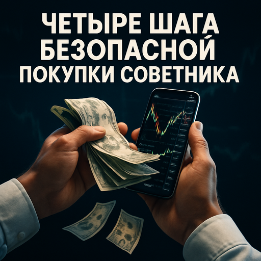 Обложка статьи: Четыре шага безопасной покупки советника