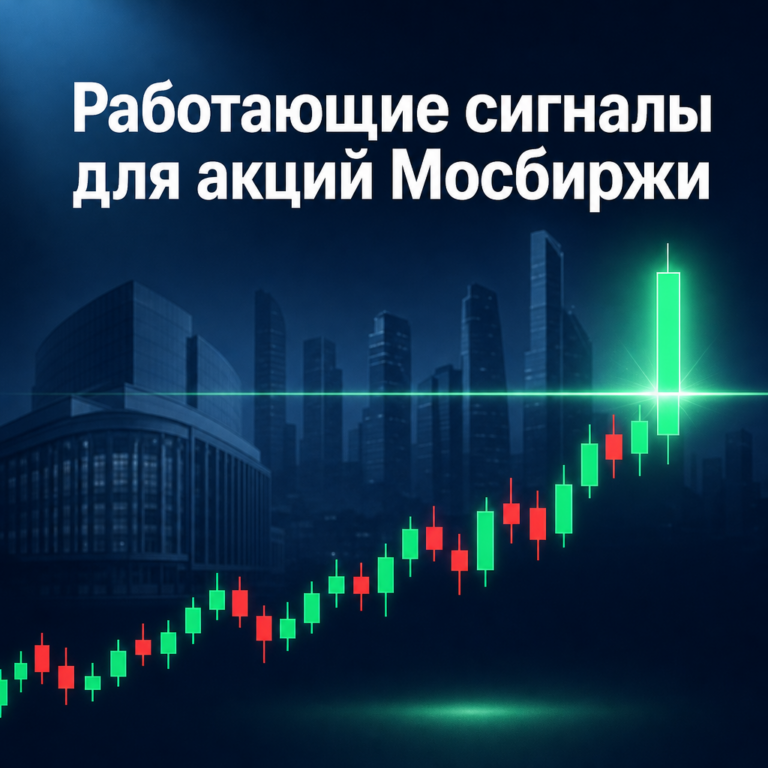 Обложка статьи: Работающие сигналы для акций Мосбиржи