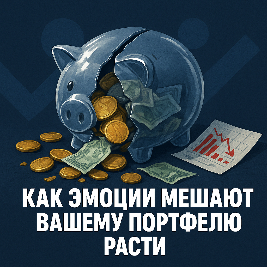 Обложка статьи: Как эмоции мешают вашему портфелю расти