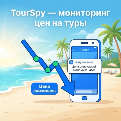 TourSpy — обзор сервиса мониторинга цен на туры