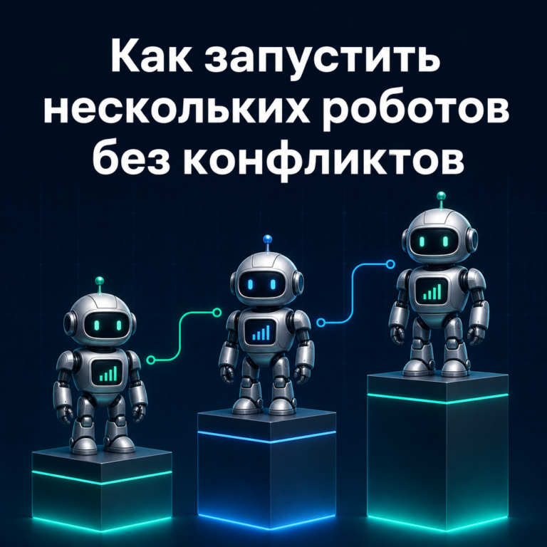 Обложка статьи: Как запустить нескольких роботов без конфликтов