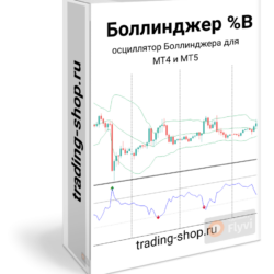 Стрелочный индикатор Боллинджер %B для МТ4 и МТ5
