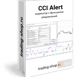 Индикатор CCI Alert с алертами по пересечению уровней МТ4 и МТ5