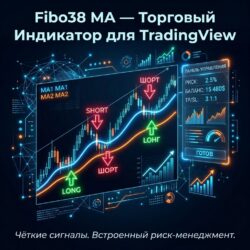 Обложка индикатора Fibo38 MA для TradingView