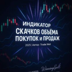 Индикатор скачков объёма для МТ4