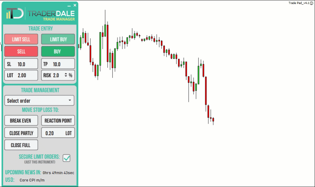 PLACE MARKET ORDER