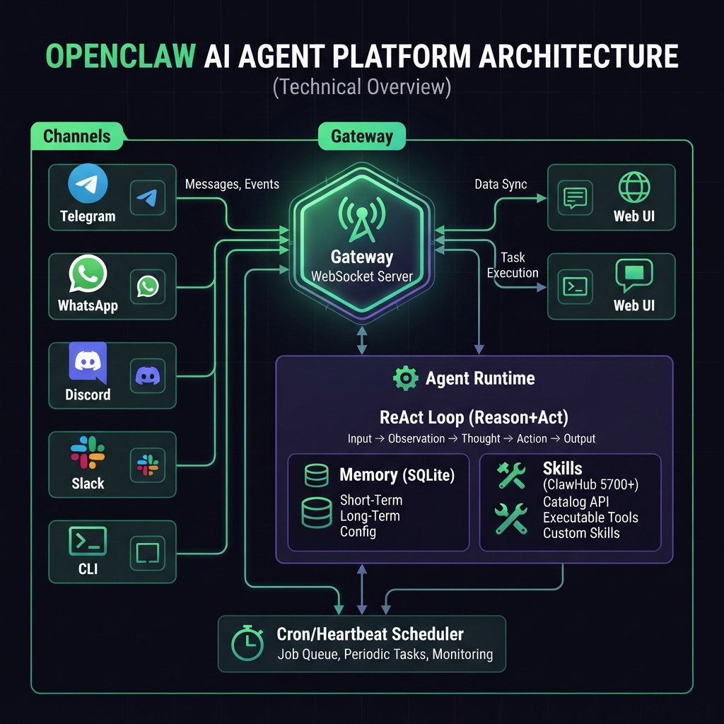 Архитектура OpenClaw — AI Gateway