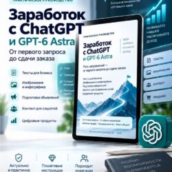 Заработок с ChatGPT и GPT-6 Astra — практическое руководство за 30 дней до результата! 🚀