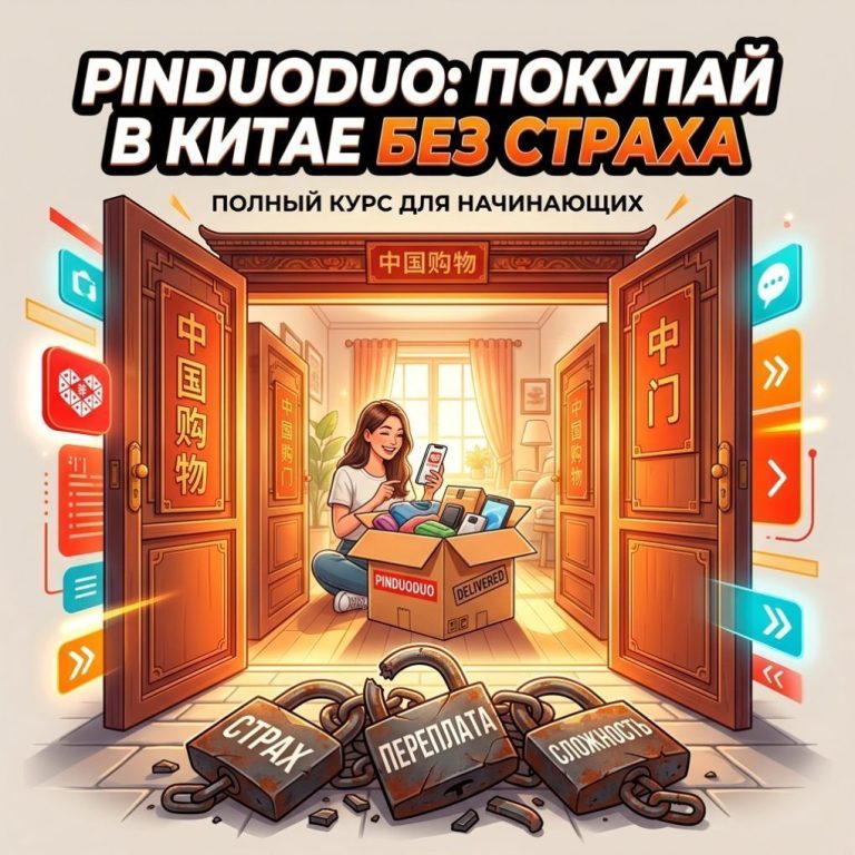 Обложка курса по заказам на Pinduoduo из Китая