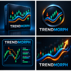 TrendMorph — адаптивный трендовый индикатор со стрелками входа (MT4 и MT5)
