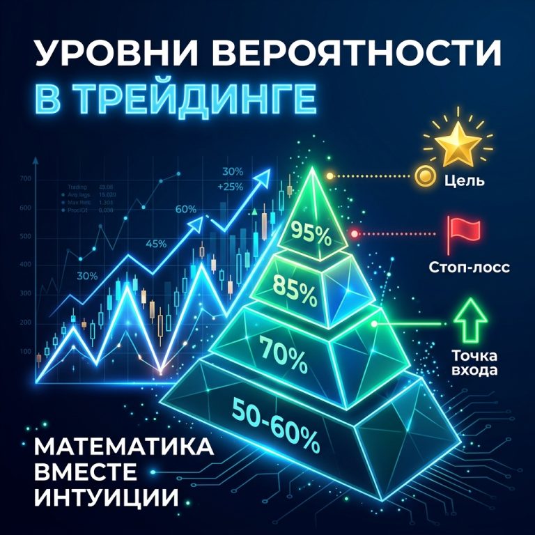 Визуализация уровней вероятности для трейдинга