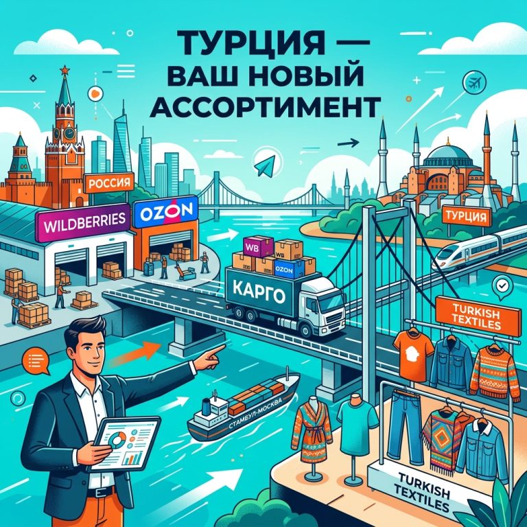 Логистика товаров из Турции на маркетплейсы