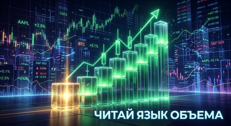 Свечной график из стеклянных блоков с подсветкой