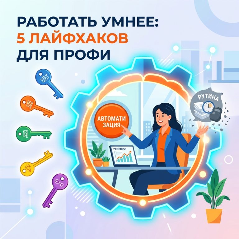 5 ключей для умной работы и продуктивности