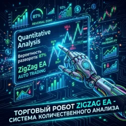 Торговый робот ZigZag EA анализирует график